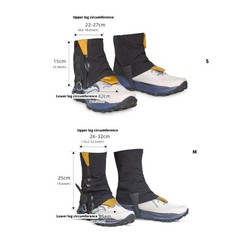 Double Layer Windproof Shoe Cover Oxfords Fabric for Hiking Camping Activity