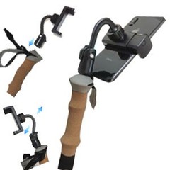 Hiking Poles with Camera Mount, Foldable Trekking Poles for Women Men Seniors,