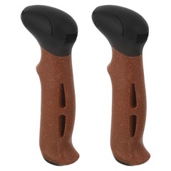 2Pcs Cork Handle Replacement for Nordic Walking Poles Lightweight Durable Grip