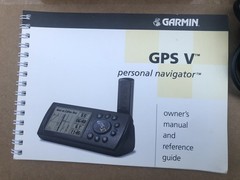 VINTAGE GARMIN GPS V DELUXE PERSONAL NAVIGATOR – TESTED & WORKING