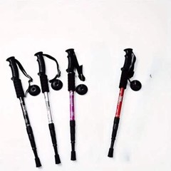 Trekking Poles Shock Absorption Foldable Ultralight Hiking Pole Suitable For Out