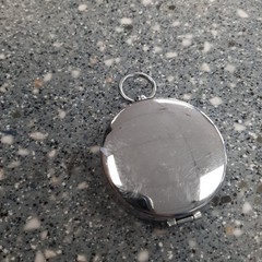 Vintage 1960’s Glass and Metal Japanese Magnetic Hand Compass