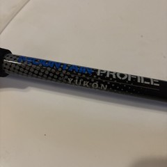 Yukon Adjustable Single Trekking Hiking Pole Black/Blue