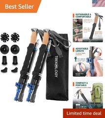 Ergonomic Trekking Poles – Lightweight, Adjustable & Perfect for Every Adventure