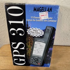 Magellan GPS 310 Handheld W/ Original Box And Manual *TESTED*