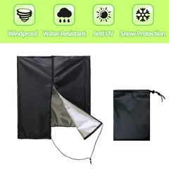 IBC Tote Cover Heavy-Duty Protection 210D Oxford Fabric Secure Attachment