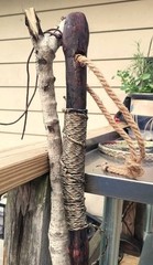 hand made, custom made hiking/trekking sticks