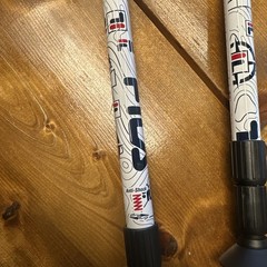 NWT X2 One Pair FILA Anti-shock Hiking Walking Trekking Sticks 130cm Adjustable