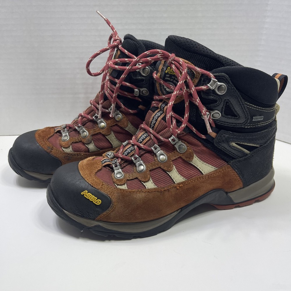 Asolo Fugitive GTX Hiking Boots Womens 7.5 Waterproof Gore-Tex Outdoor Trail Sho