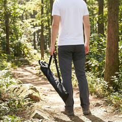 Portable Trekking Poles Carry Bag with Adjustable Shoulder Strap, Black