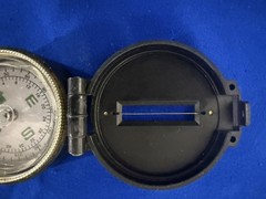1960’s VINTAGE ENGINEER DIRECTIONAL COMPASS W/ BRASS HOOK