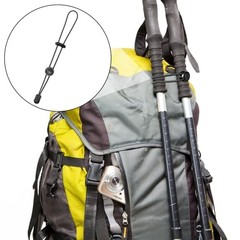 5pcs Backpack Hiking Stick Holders, Reflective Trekking Walking Pole Holder,