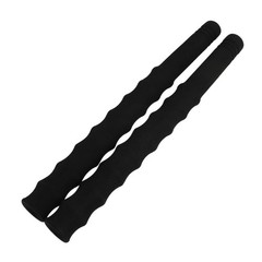 2Pcs Durable Sponge Trekking Pole Handles Non Slip Grip for Hiking Sports Black