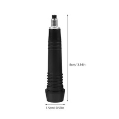 2 Pcs Replacement Carbon Steel Hiking Pole Tips Walking Cane Metal Tips