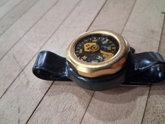 Liquid Filled Wrist Compass with Original Box Hunter Camper Germany