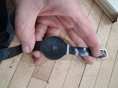 Liquid Filled Wrist Compass with Original Box Hunter Camper Germany