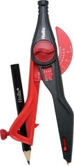 Precision Locking Compass with Retractable Point – Assorted Colors, 6.89″x4.13″