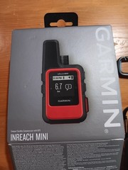 Garmin InReach MINI Gen 1 Complete w/ Box Manual Charger GPS Satellite Messaging