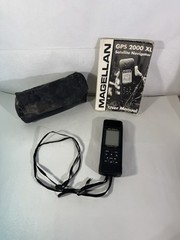 Magellan GPS 2000XL Vintage GPS Rugged Unit and manual *FOR PARTS OR REPAIR