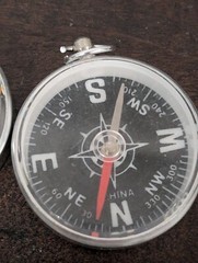 Eagle Compass Pocket Size Round Magnetic Camping Directional Navigation