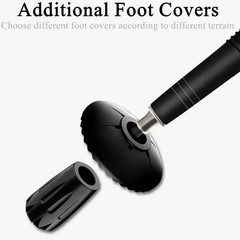 Aluminium Alloy Trekking Poles Ultralight Adjustable No Slip Nordic Walking Stic