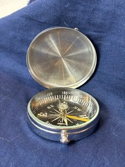 Vtg Broadway Compass Made In Japan Hiking Camping Direction Tool