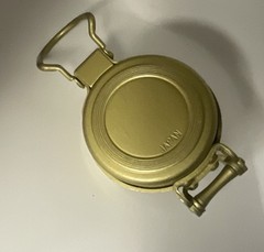 Vintage Lensatic Compass Liquid Filled Edge from Japan Functional