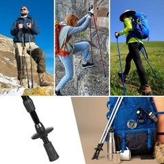 18 Pack Nordic Walking Poles Rubber Bumpers Non Slip for All Aisles Nord…