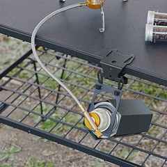 For Lamp Poles Gas Canister Hanger Outdoor Cooking Easy Valve Adjustment