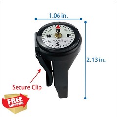 Polaris 1 micro compass with whistle