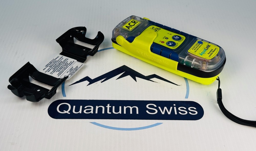 ACR AquaLink PLB-350 Personal Locator Beacon ELT w/ Mounting Tray Parts