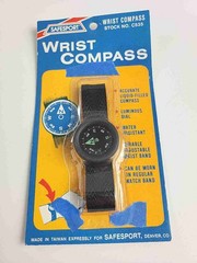 Vintage SafeSport Denver Wrist Compass Liquid Filled Model C535 NEW