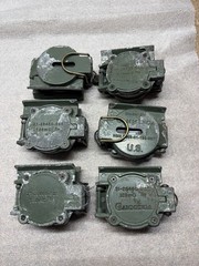 Used Rough GI Cammenga Model 3H Tritium Lensatic Compass NSN: 6605-01-196-6971