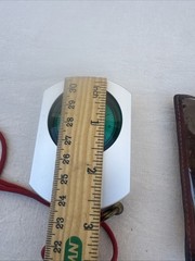Vintage SUUNTO KB-14/360R Compass w/ Lanyard and Leather Pouch Made in Finland