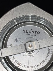 Suunto PM-5/PC-66 Vintage Inclinometer Clinometer Forester Survey Tool