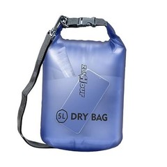 Waterproof Dry Bag – Roll Top Transparent Storage 5L Blue