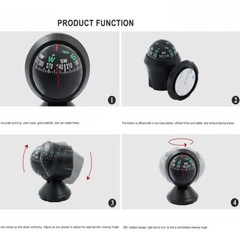 1pcs Adjustable Golf Cart Compass Ball for Yamaha EZGO Club Car Boat Car Truck