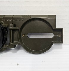 Sheffield Directional Compass US Military Lensatic Aluminum Body EDC Survival