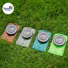4 Pcs Outdoor Compass with Adjustable Declination,Magnifier,Ruler,Scale. Multifu