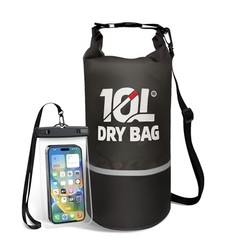 Waterproof Dry Bag for Women and Men,10L Roll Top Lightweight Storage Bag