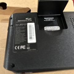 NIB Whistler GPS Navigation System WGPX-635 with All Extras Never Used Vintage