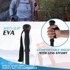 G2 GO2GETHRE Multipurpose Telescopic Trekking Poles – Strong Aircraft Alloy W…