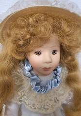 Artist doll porcelain doll doll 40 cm collector rarity Vintage
