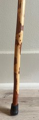 37 inch Whistle Creek Wooden Hiking Stick ~ Wood Walking Cane