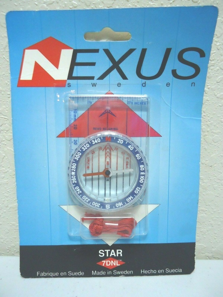 NOS Vintage 1996 Nexus Compass Star 7DNL Made In Sweden – Rare –