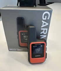 Garmin inReach Mini 2 Satellite Communicator Text SOS Check-ins GPS with Box