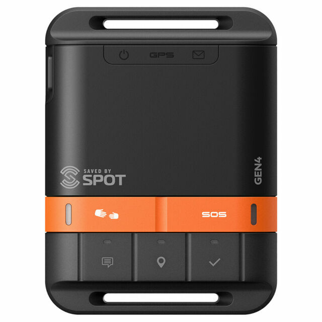 Spot Gen 4 Satellite GPS Messenger | Handheld Portable GPS Messenger for Hiking