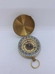 NIB Sharp Survival Camping Survival Compass Glow in Dark Hiking Camping Etc