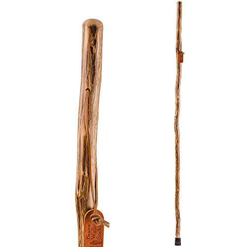Brazos 48″ Free Form Ironwood Walking Stick Hiking Trekking Pole, Made in the