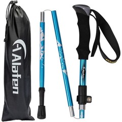 Ultralight Adjustable Trekking Poles W/ EVA Foam Handle Hiking Travel Support US